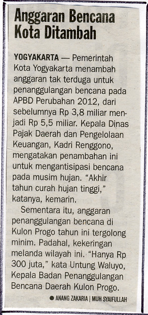 Kliping jogja terbaru